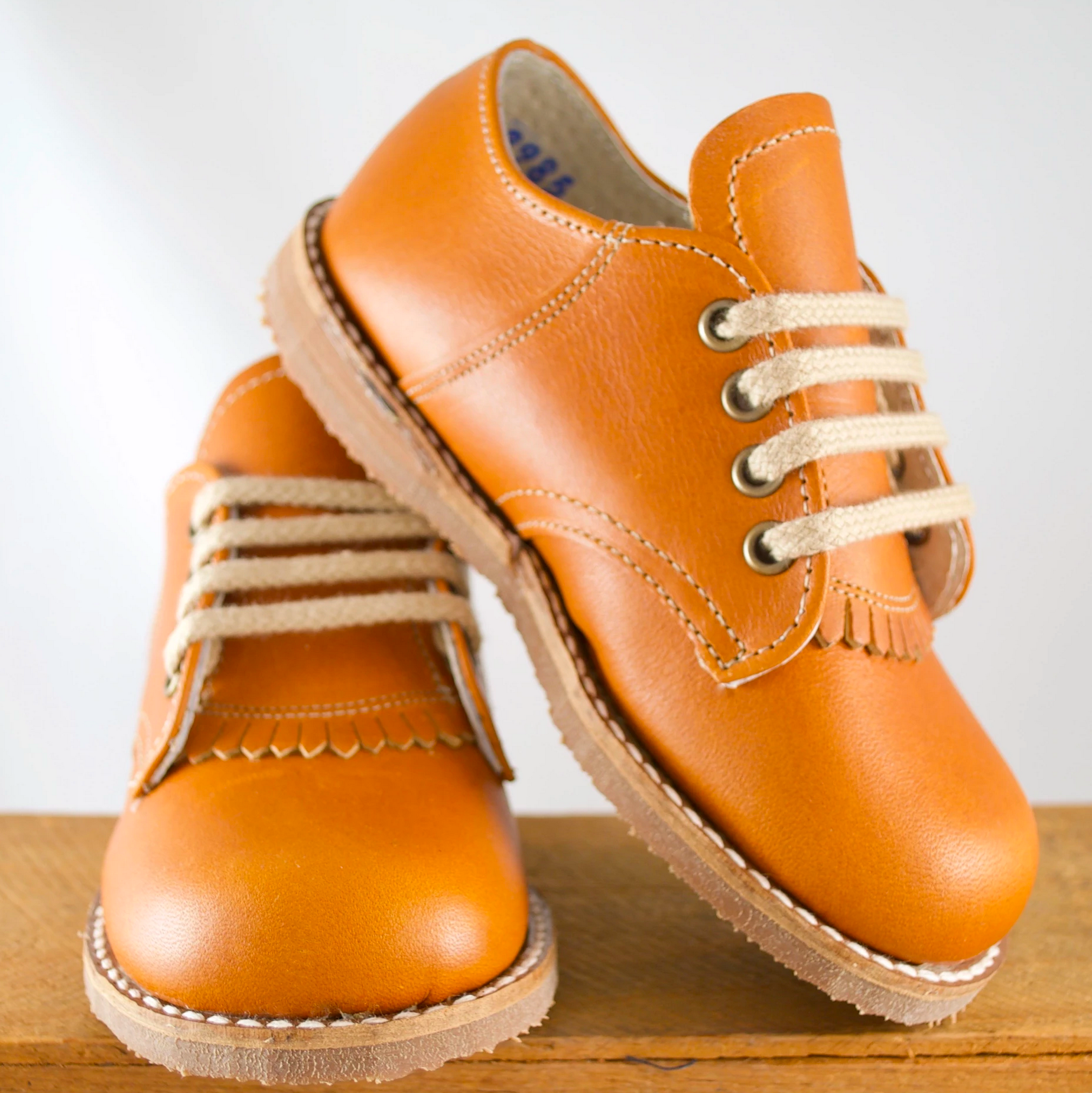 Zimmerman shoes artie saddle shoe in warm brown