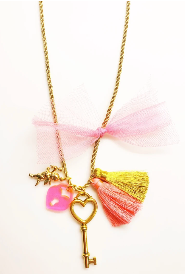 My Heart Valentines Necklace