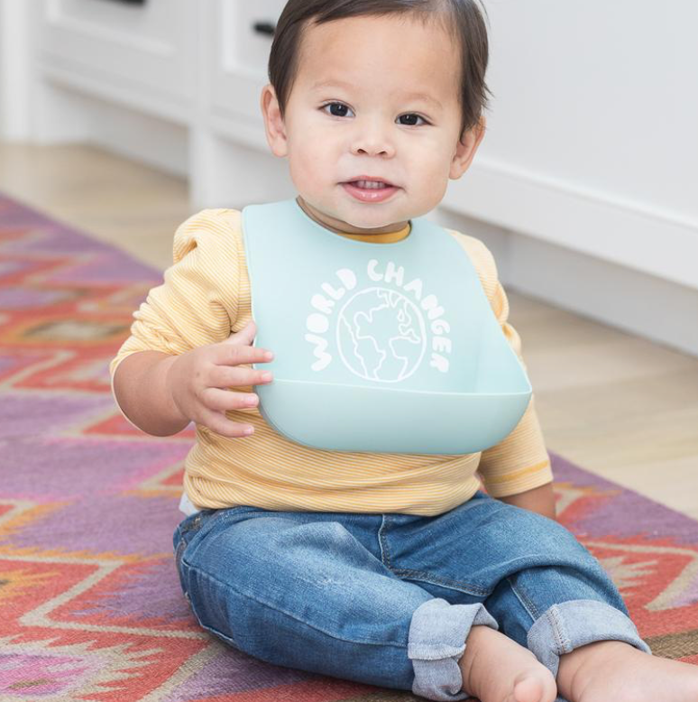 Baby catch top bib