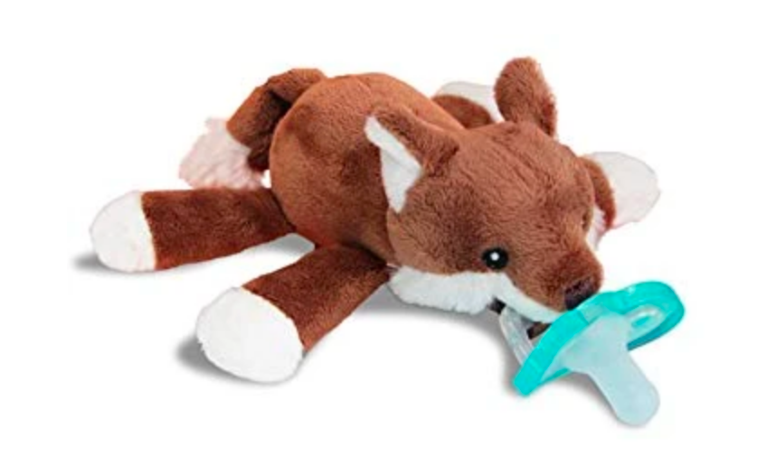 Pepper Fox Plush Pacifier Holder