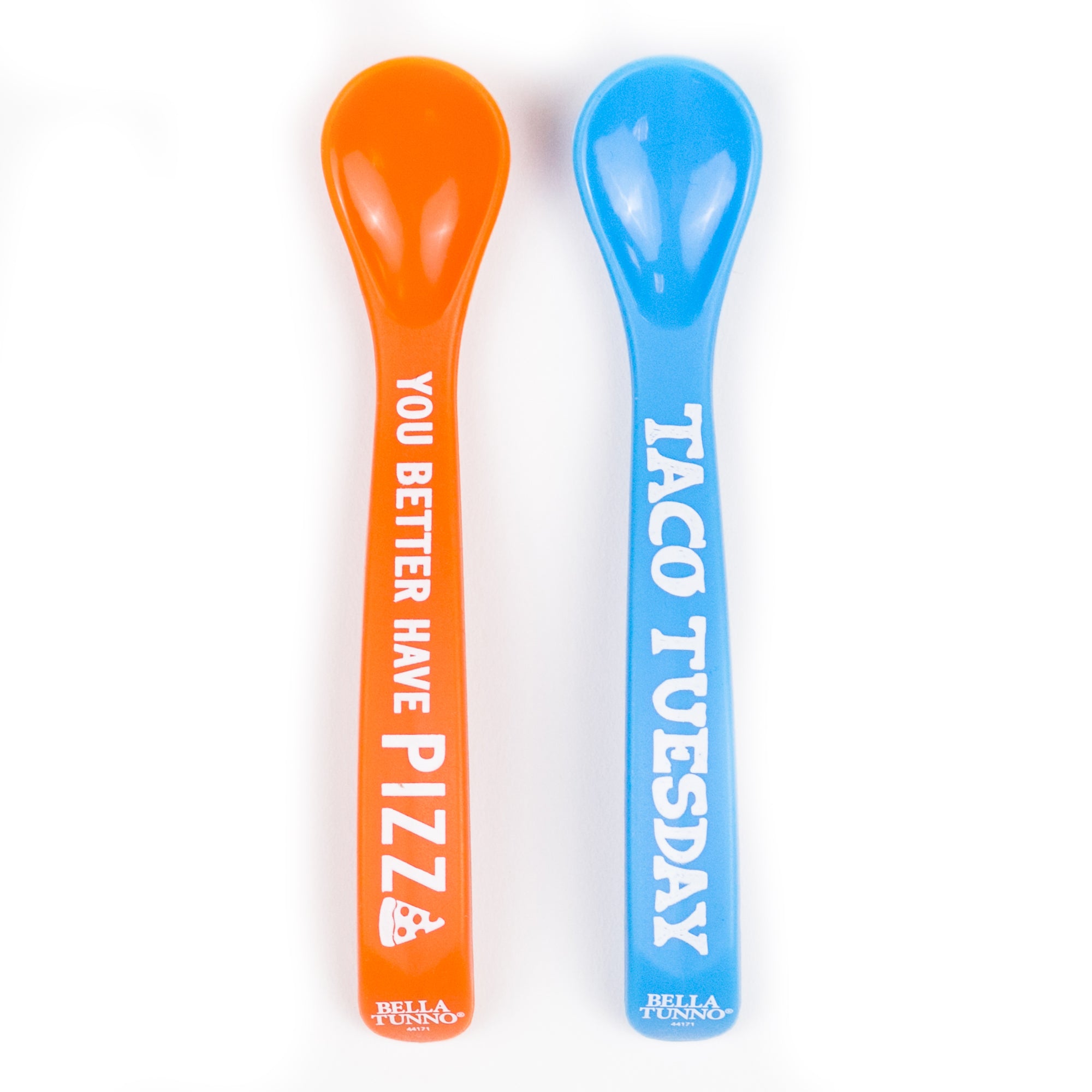 bella tunno taco tuesday silicone spoon set for babies