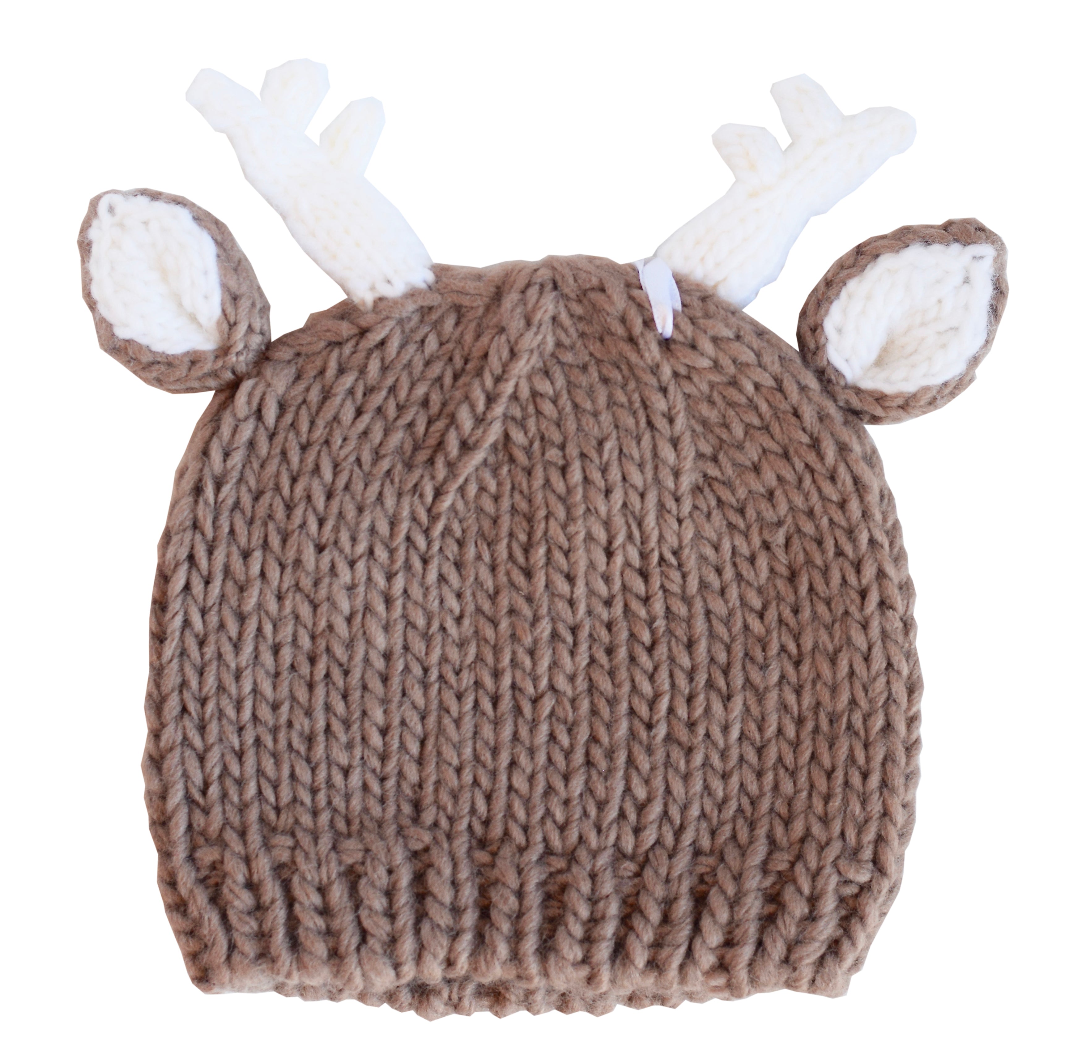 Hartley Deer Brown Knit Hat