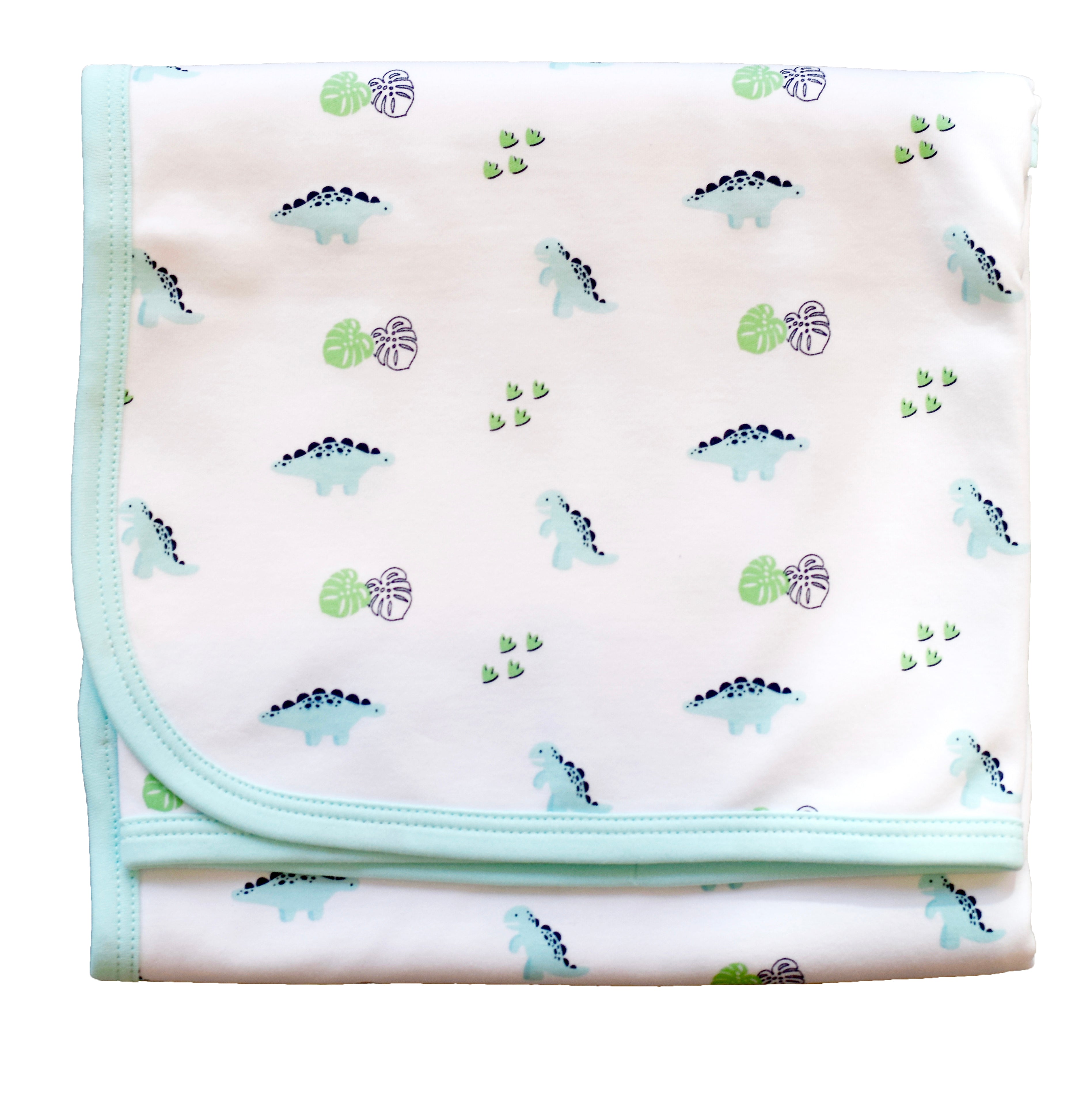pineapple sunshine dino print blanket