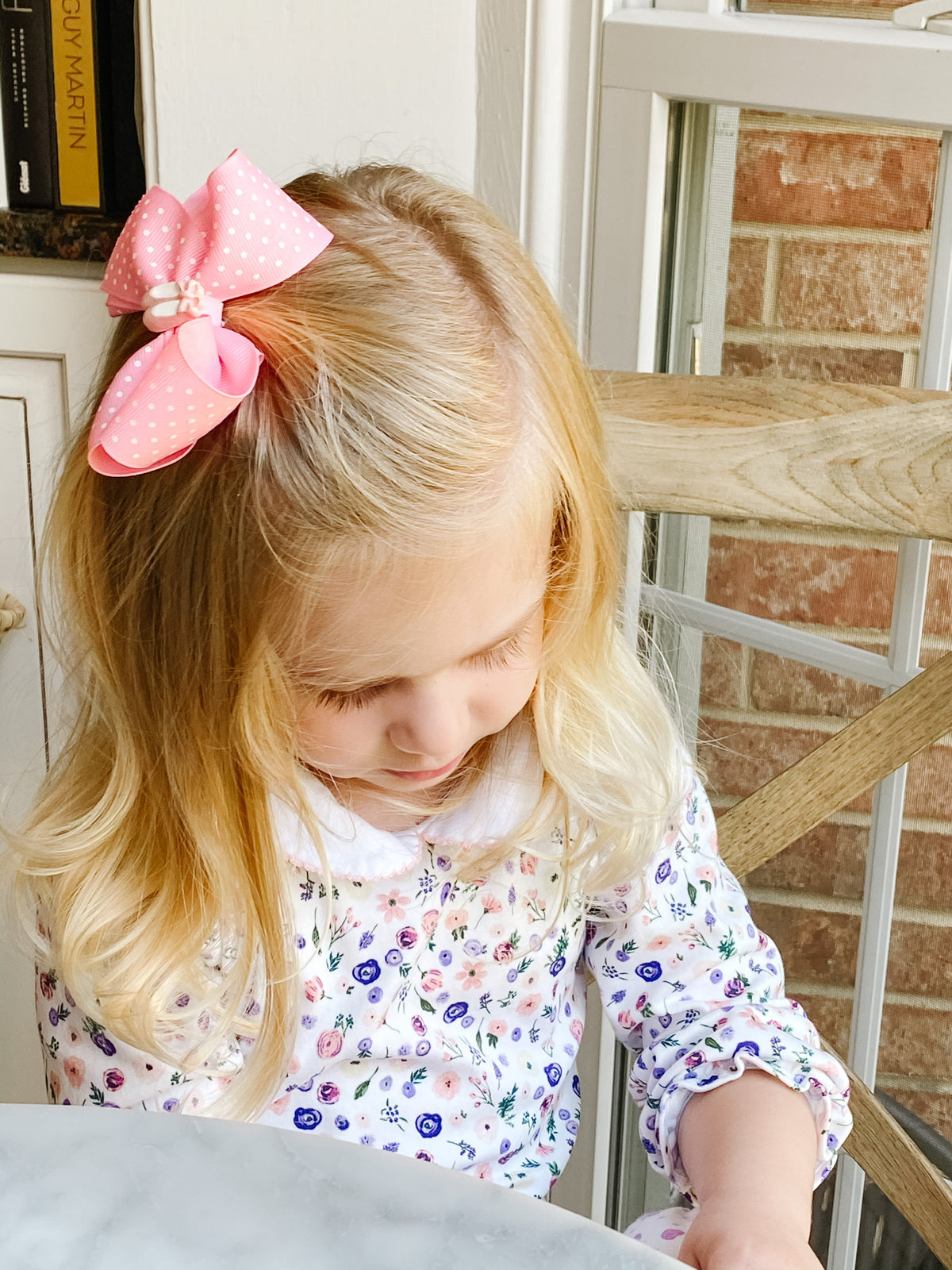 Clementine Garden Floral Top