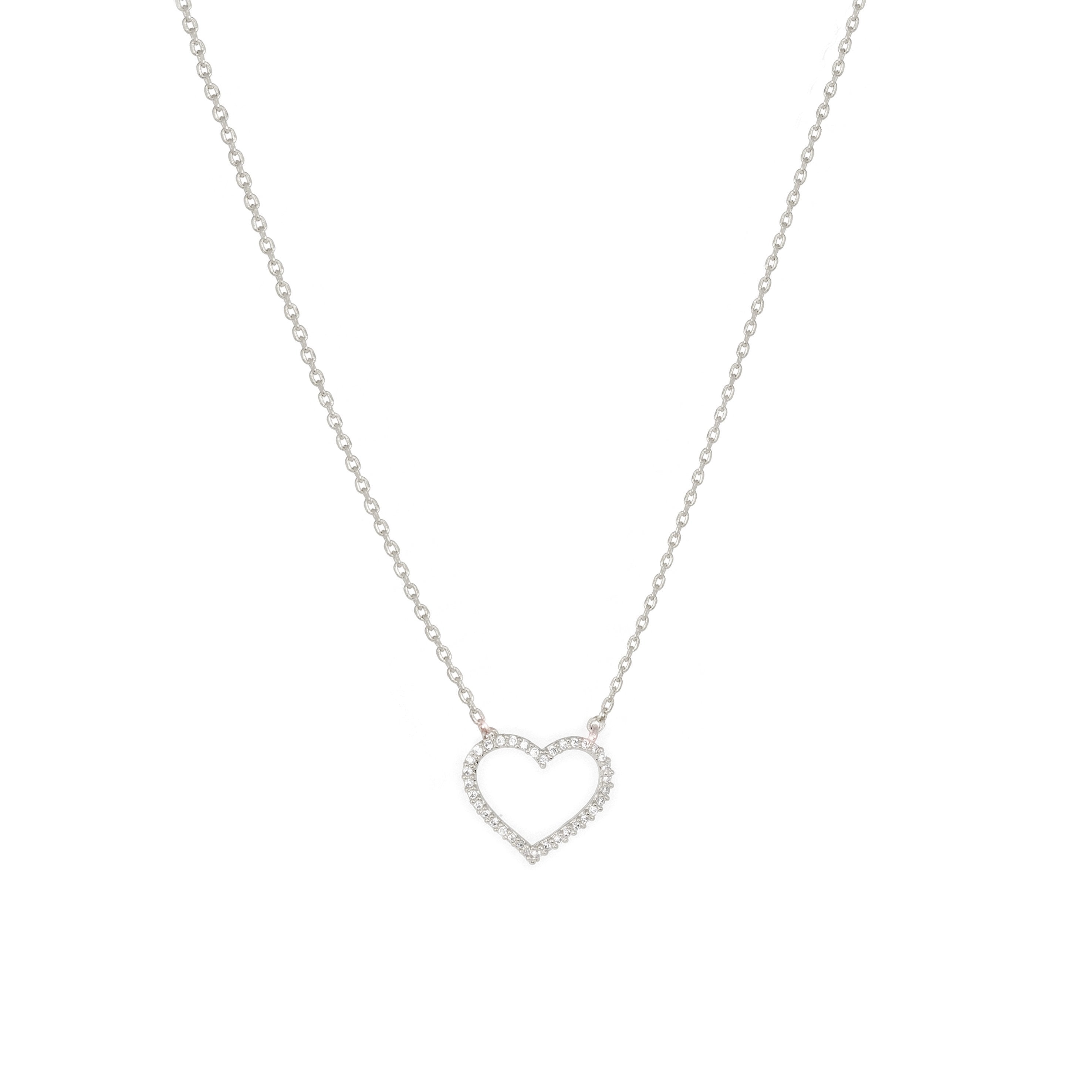 Heart Gold Dipped Necklace