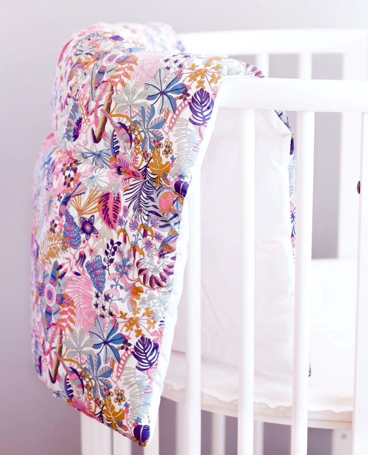 Liberty Tropical Trails Baby Quilt