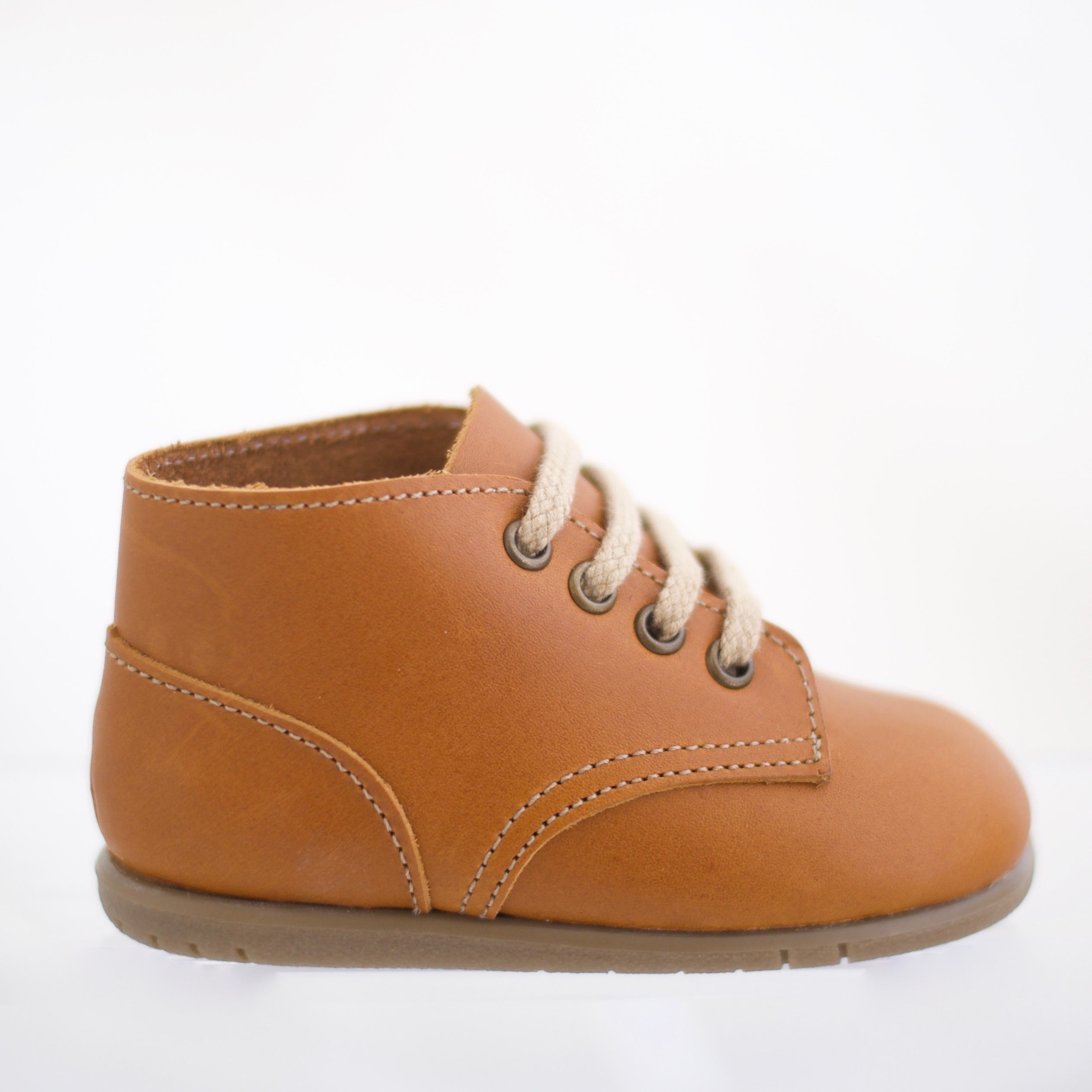 zimmerman shoes first walker in warm brown