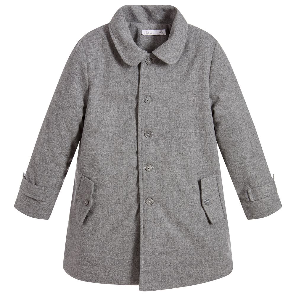 Grey Quilted Coat